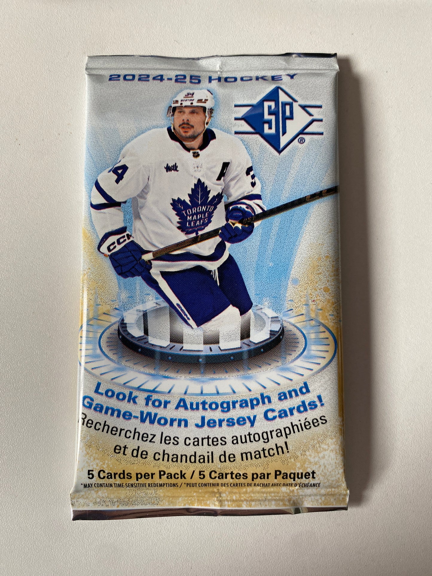2024-2025 SP Hockey retail blaster pack