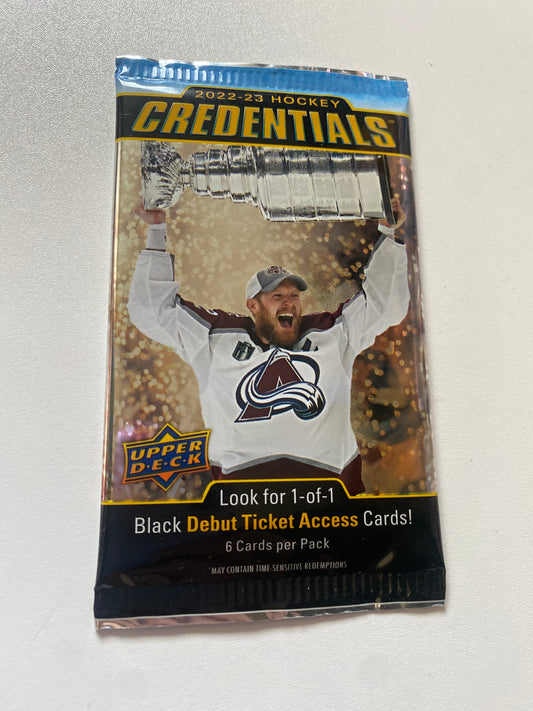 2022-2023 UpperDeck Credentials